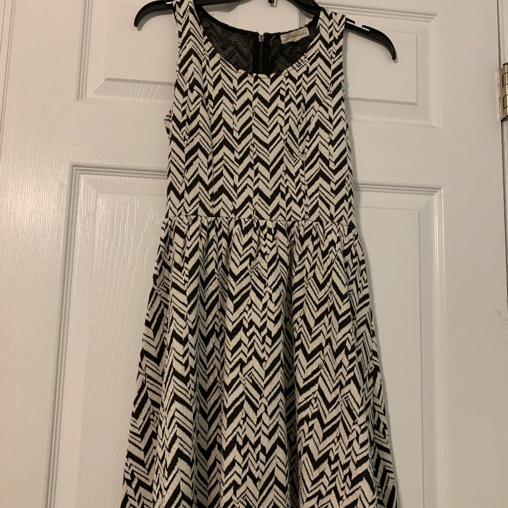 Chevron Neutral Colored Dress!